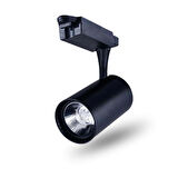 4 Adet Dekoratif Led Ray Spot + 1 Metre Ray Siyah Kasa Günışığı