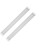6 Adet 100 Watt 120 Cm Kristal Beyaz Led Bant Armatür Beyaz Işık