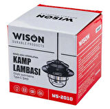 Wıson Kamp Lambası 3 Işık Rengi Fonksiyonlu