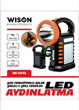 Wıson Ws-4343 Fonksiyonlu Solar Şarjlı Powerbanklı Kamp Lambası