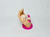Avuç İçinde Uyuyan Bebek Figür (Kız Bebek) (16 cm)