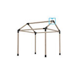 9 x 9 Ahşap Kirişler İçin +30 3 Kollu Pergola Çatı Üst Ön Braketi