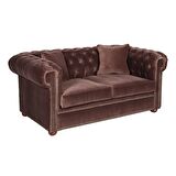 3A Mobilya Brown Nottingham Chesterfield