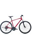 Carraro Sportive 220 28 Jant 508H 21V Vb Mat Krom Kırmızı Siyah Beyaz