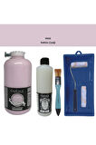 Mobilya Boyası-Multisurface H-026 KaktusÇiçeği 2000Ml Ultimate Vernik Mat 500Ml SatenRuloSet