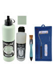Mobilya Boyası-Cadence Multisurface H-047 Açık Adaçayı 500Ml Ultimate Vernik Mat 250Ml SatenRuloSet