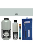 Mobilya Boyası-Cadence Multisurface H-048 F.Yeşil 2000Ml Ultimate Vernik Mat 500Ml Saten Rulo Set