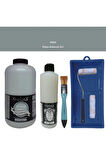 Mobilya Boyası-Cadence Multisurface H-058 K.Arduvaz Gri 2000Ml Ultimate Vernik Mat 500Ml SateRuloSet