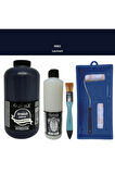 Mobilya Boyası-Cadence Multisurface H-062 Lacivert 2000Ml Ultimate Vernik Mat 500Ml Saten Rulo Set