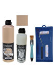 Mobilya Boyası-Cadence Multisurface H-102 Karton 500Ml Ultimate Vernik Mat 250Ml Saten Rulo Set