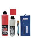Mobilya Boyası-Cadence Multisurface H-106 Elma Şekeri 500Ml Ultimate Vernik Mat 250Ml Saten Rulo Set