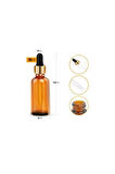 100 Ml Amber Droper Cam Damlalıklı Kehribar Boş Şişe(10adet)