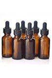 Plazma Damlalıklı Amber Şişe 30 ml 6 Adet