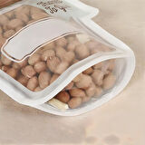 Kavanoz Görünümlü Kilitli Poşet Çıtçıtlı ve Pratik Torba 4 Adet