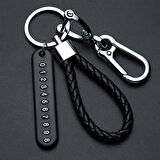 BUFFER® Anahtarlığa TakılabilenTelefon Numarası Etiketli Numaratörlü Anahtarlık