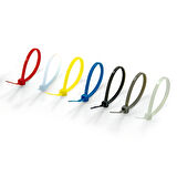 30 Parça Plastik Kablo Kelepçe Seti Kablo Düzenleyici Bağlama Bantları