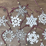 Ahşap Yılbaşı Ağaç Süsü-BY15