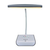 BUFFER® Şarjlı Oynar Esnek Başlıklı Dokunmatik 3 Farklı Modda Yanan Kaymaz Taban LED Masa Lambası