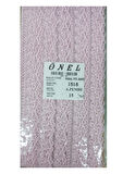 Dantel Polyester Sanal Tül Bant Açık Pembe 15 Metre En 3 cm ON-1518-AP