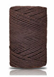 Pamuk Makrome 2 mm Kahverengi