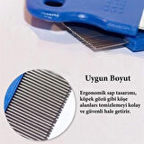 BUFFER® Evcil Hayvan Kedi Köpek Pire Tarağı ve Köpek Gözyaşı Lekesi Tarağı