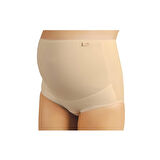 Pamuklu Hamile Likralı Bato Külot Beyaz - 3324A