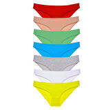 7 adet Süper Eko Set Likralı Kadın Slip Külot Sarı