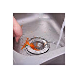 Mutfak Su Lavabo Filtresi Örgü Süzgeç Paslanmaz Çelik 7.5 cm Çap