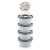 Petek 4'lü Saklama Kabı 0,330 Ml Royaleks-VC-205