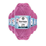 5 Adet Lotus Bikini Büstiyer Bluz Örgü İpi K775 Leylak