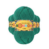 5 Adet Lüks Patik İpi Yünü Ördek Başı Yeşili 98325