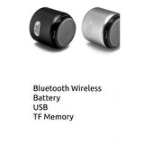 Mini Bass Speaker Bluetooth Güçlü Bas TF kart Uyumlu