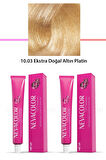 2 li Set Premium 10.03 Ekstra Doğal Altın Platin - Kalıcı Krem Saç Boyası 2 X 50 g Tüp