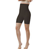 Mideli Uzun Paçalı kadin Korse 11005 - Siyah