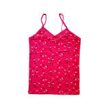 5 Adet Kadın Askılı Desenli Atlet Dantelli Empirme Pamuklu Penye D1-5