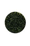 Dökme Cam Kum Boncuk (8/0) 3 mm - 60 Gram - Şeffaf Yeşil Siyah - BNC220