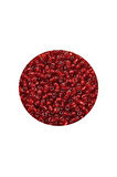 Dökme Cam Kum Boncuk (11/0) 2 mm - 60 Gram - Şeffaf Koyu Kırmızı - BNC050
