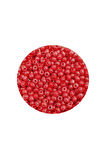 Dökme Cam Kum Boncuk (11/0) 2 mm - 20 Gram - Kırmızı - BNC004