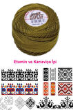 Kaplan Etamin Ve Kanaviçe İpi 8 No Kod/Renk: 582 - Royaleks