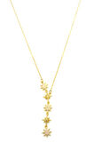 Kuzey Yıldızı Y Kolye - Altın