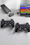Atari Oyun Konsolu 2000 Oyunlu Game Stick 2.4G Wireless