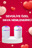 Sevgiliye Hediye Led Işıklı Hava Nemlendirici USB Şarjlı Sevgiliye Özel