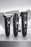 3 Başlıklı Profesyonel Tıraş Makinesi