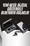 TWS Bluetooth Kulaklık Aynalı Kulaklık Dijital Göstergeli Dokunmatik Kontrol