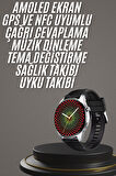 Yeni Nesil Akıllı Saat 1.5 Inç Amoled Ekran Çağrı Cevaplayabilen