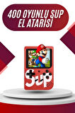 Sup Atari Retro 400 Nostalji Oyunlu Mini Atari Taşınabilir Oyun Konsolu