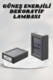 Bahçe Aydınlatması Solar Güneş Enerjili Dekoratik Led Işıklı Lamba