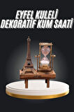 Eyfel Kuleli Kum Saati Dekoratif Hediyelik Eşya Retro Eyfel Kulesi