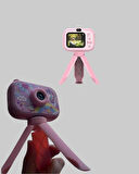 1080P HD Çocuk Vlog Kamerası – Tripod ve Eğitici Oyunlarl