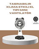 Yüksek Performanslı USB Mini Vantilatör – Panda Desenli